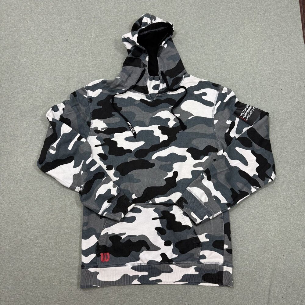 Wilson Hoodie‎ Small Camo Gray